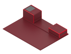 HEAVY PLAY - ETB PLAYMAT - BARBARIAN RED // SHAMAN RED | Gamers Paradise