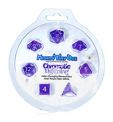 “Chromatic Lightning” Chromomancy 12mm Mighty Tiny Dice | Gamers Paradise