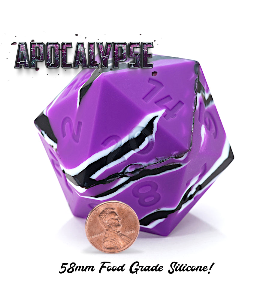 “Apocalypse” Random EnCounter 58mm Silicone Dice | Gamers Paradise