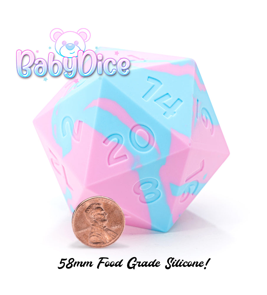 “Baby Dice” Random EnCounter 58mm Silicone Dice | Gamers Paradise