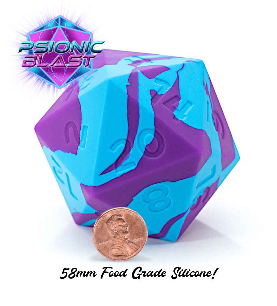 “Psionic Blast” Random EnCounter 58mm Silicone Dice | Gamers Paradise