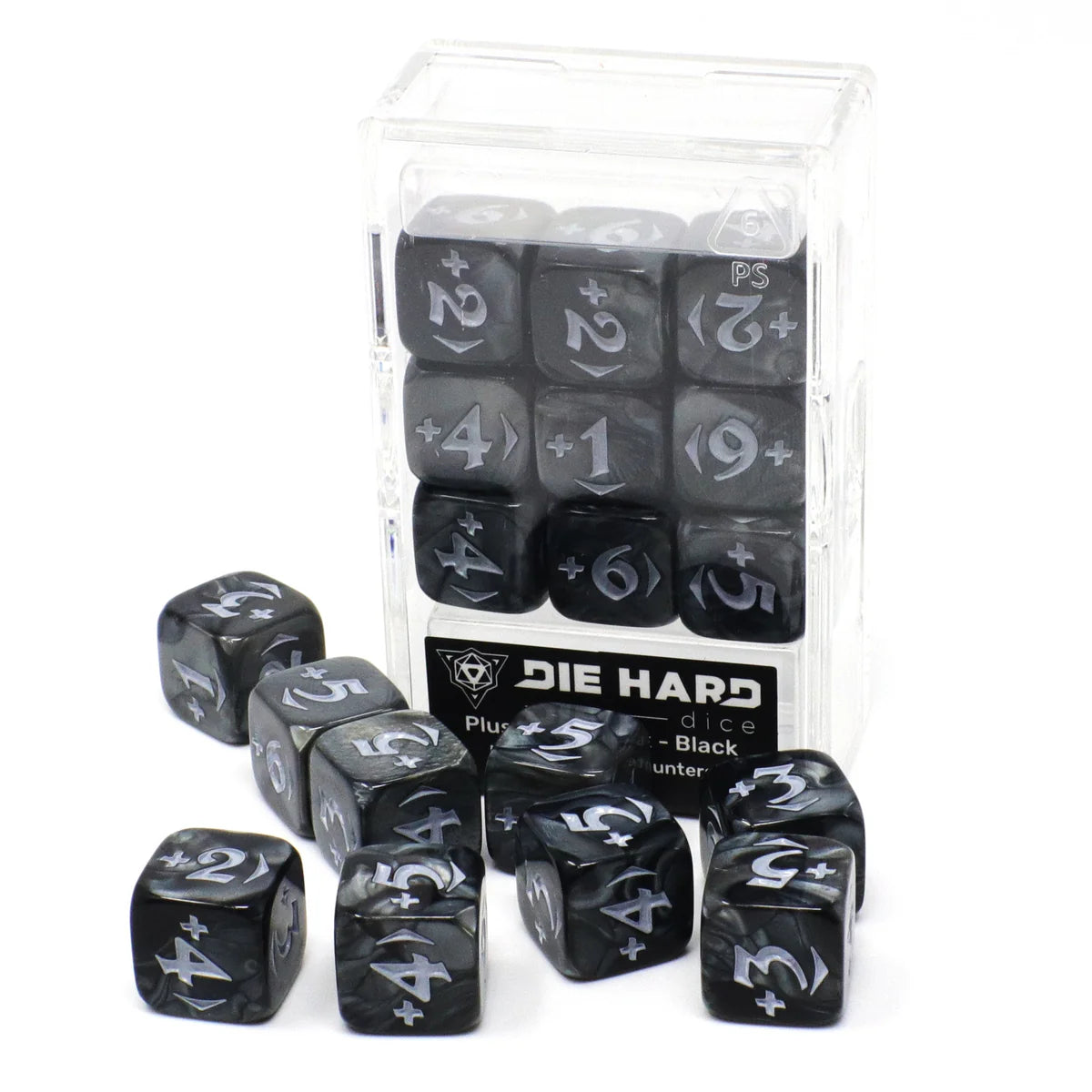 DIE HARD DICE - MtG Spindown Counters - Plus Power Pack - Black | Gamers Paradise