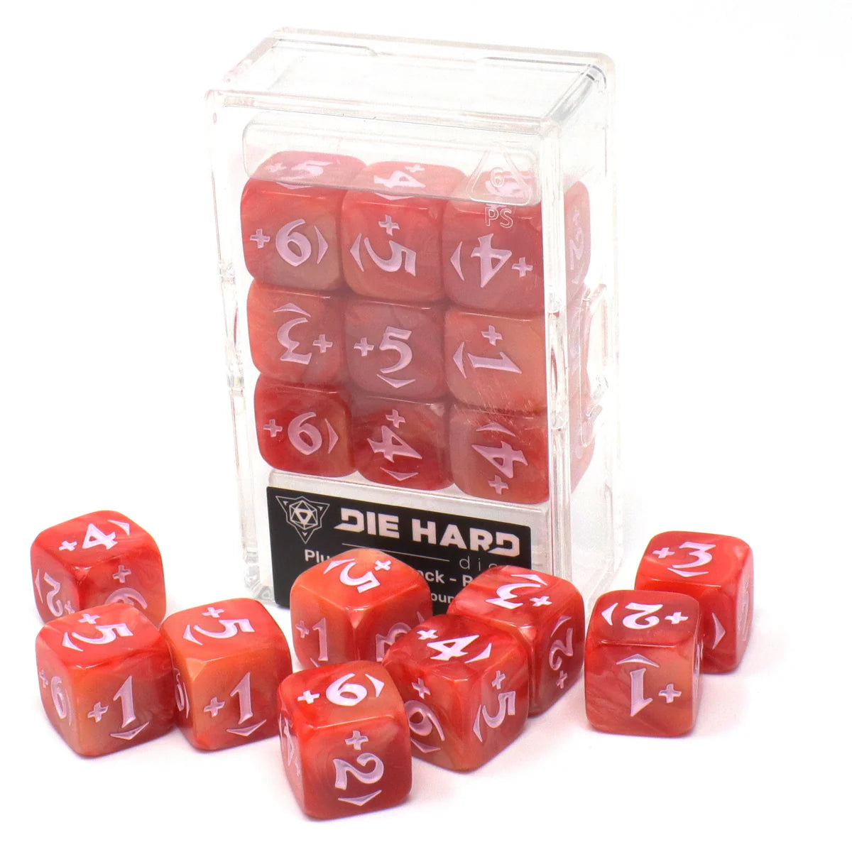 DIE HARD DICE - MtG Spindown Counters - Plus Power Pack - Red | Gamers Paradise
