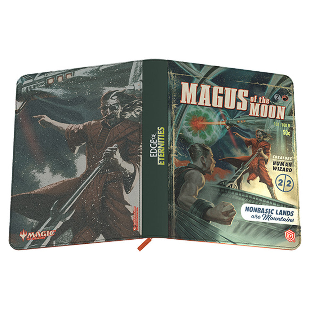 Zipfolio: 18-Pocket Xenoskin Binder - Edge of Eternities (Magus of the Moon) | Gamers Paradise