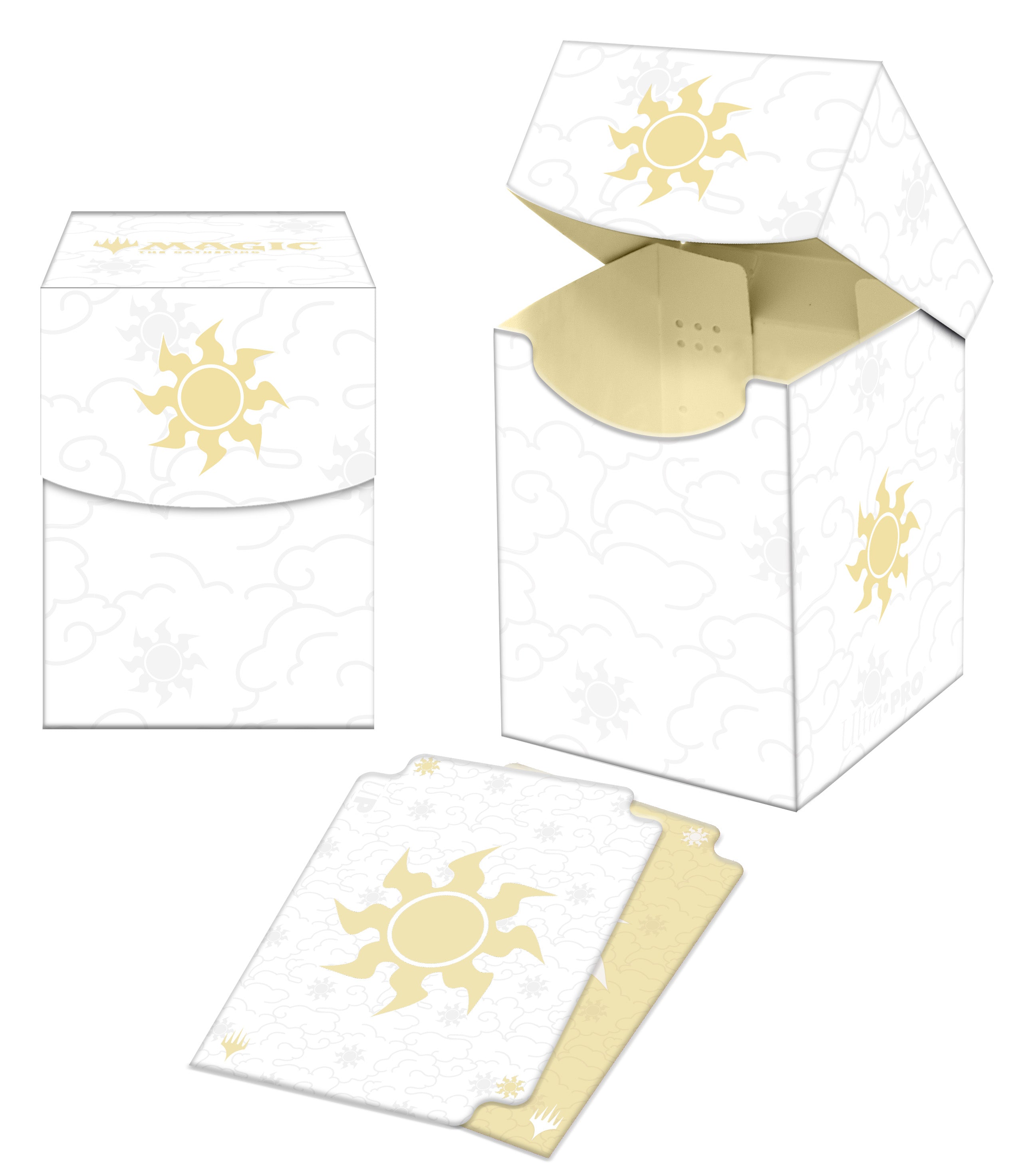 Ultra PRO: 100+ Deck Box - Mana 8 (Plains) | Gamers Paradise