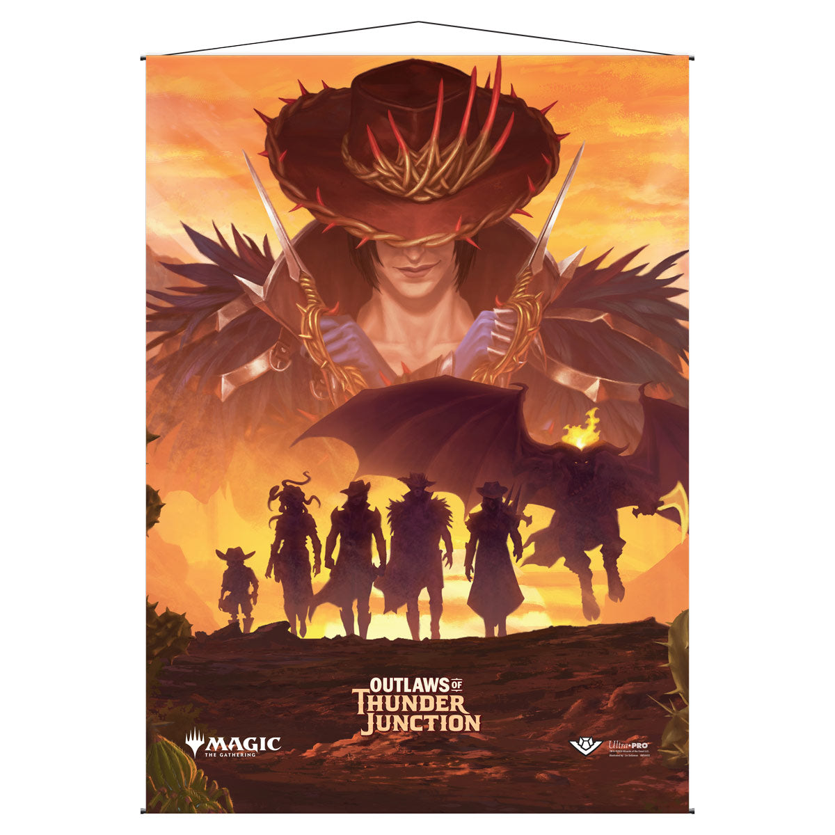 Ultra PRO: Wall Scroll - Outlaws of Thunder Junction (Gang Silhouette) | Gamers Paradise