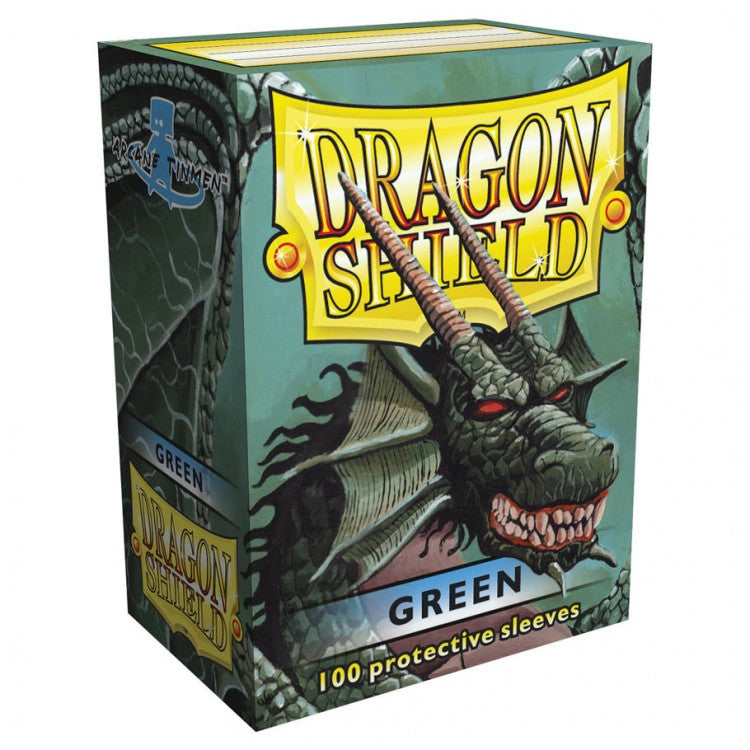Dragon Shield: Standard 100ct Sleeves - Classic (Green 'Verdante') | Gamers Paradise