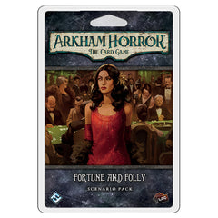 ARKHAM HORROR: THE CARD GAME - FORTUNE AND FOLLY SCENARIO PACK | Gamers Paradise