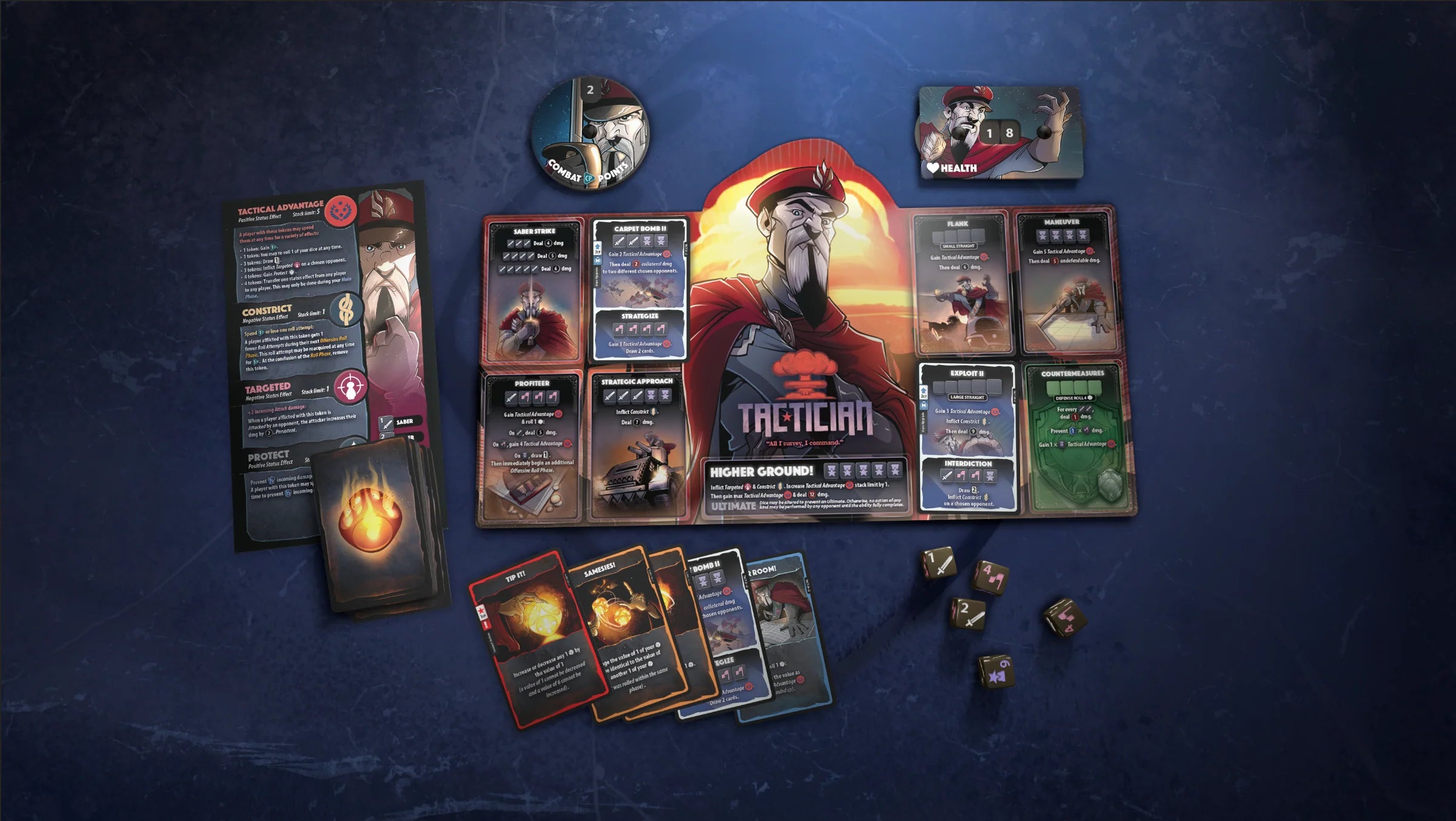 DICE THRONE - TACTICIAN V HUNTRESS | Gamers Paradise