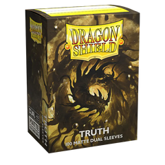 Dragon Shield: Standard 100ct Sleeves - Truth (Dual Matte) | Gamers Paradise