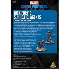 MARVEL CRISIS PROTOCOL: NICK FURY AND S.H.I.E.L.D. AGENTS | Gamers Paradise