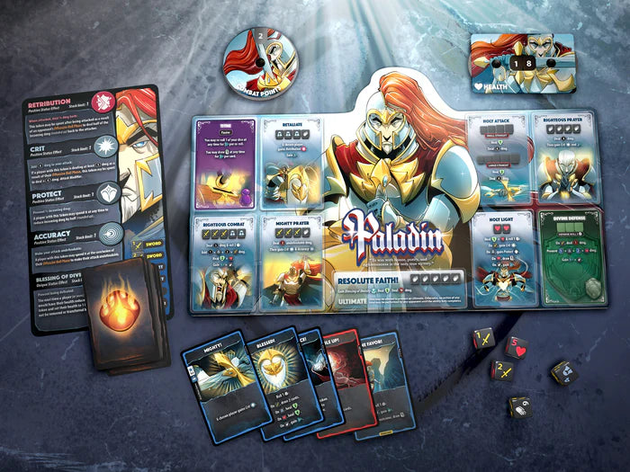 DICE THRONE - MONK V PALADIN | Gamers Paradise