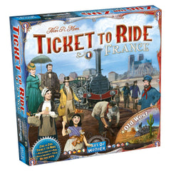TICKET TO RIDE: FRANCE-OLD WEST MAP COLLECTION 6 | Gamers Paradise