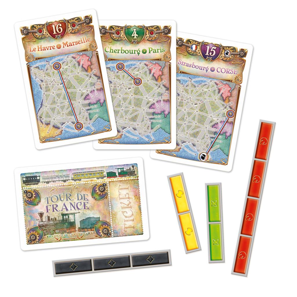 TICKET TO RIDE: FRANCE-OLD WEST MAP COLLECTION 6 | Gamers Paradise