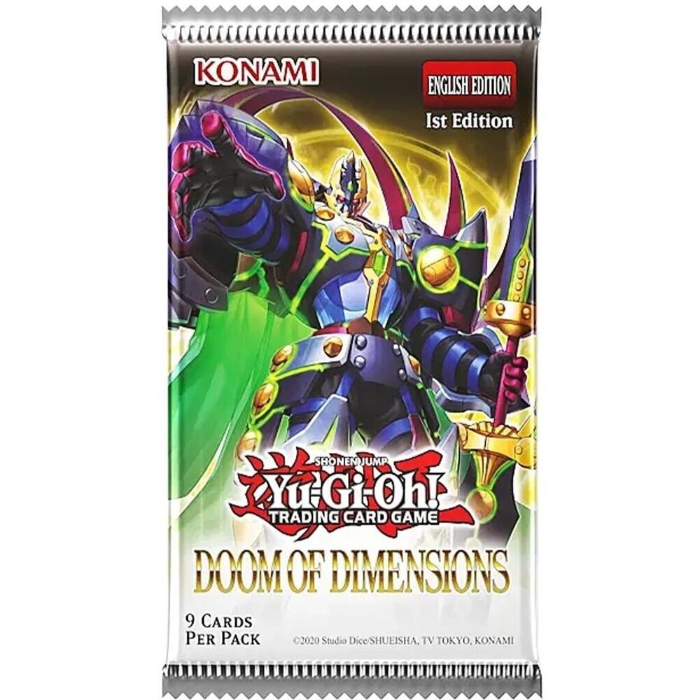 Yu-Gi-Oh: Doom Of Dimensions - Booster Pack | Gamers Paradise