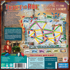 TICKET TO RIDE: PARIS | Gamers Paradise