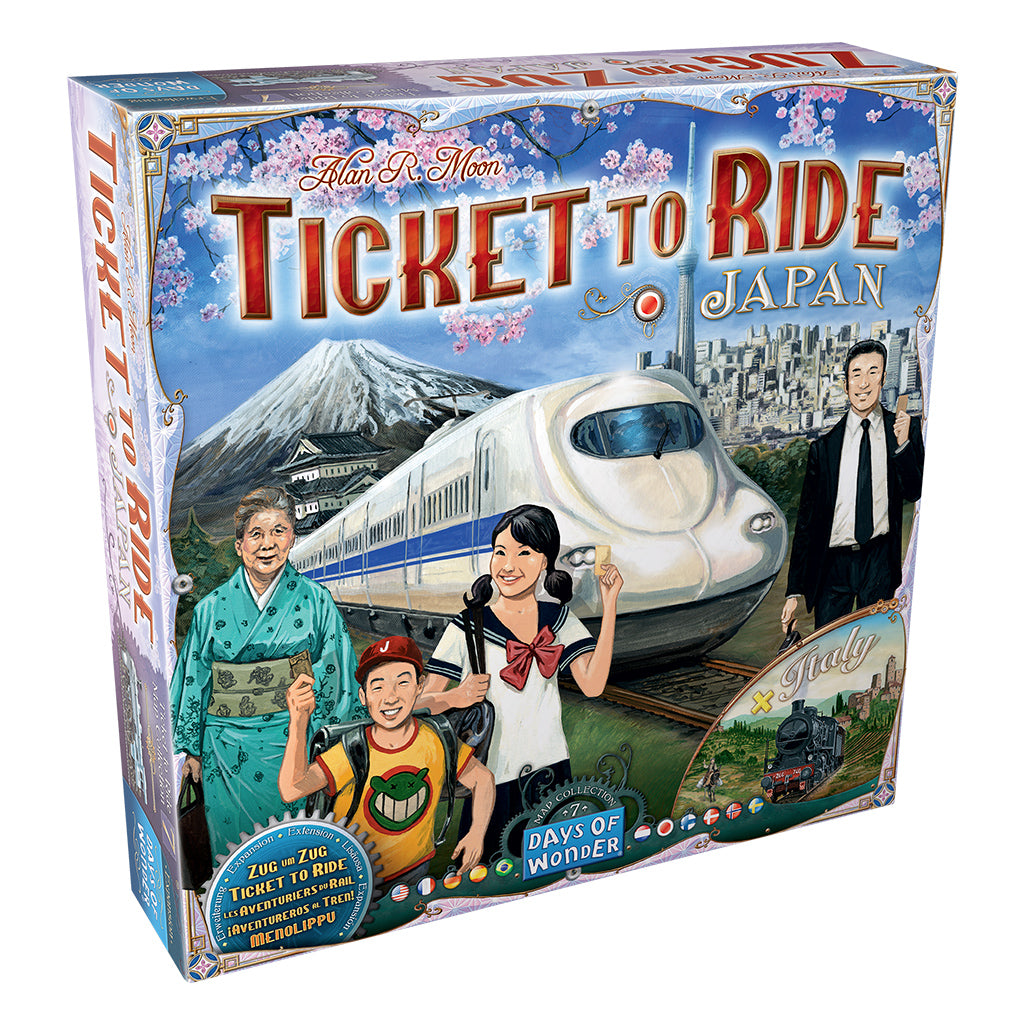 TICKET TO RIDE: JAPAN AND ITALY MAP COLLECTION 7 | Gamers Paradise