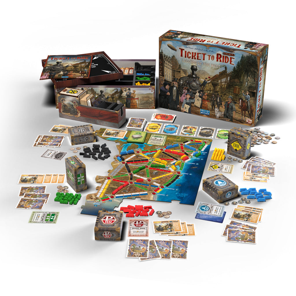 TICKET TO RIDE LEGACY: LEGENDS OF THE WEST | Gamers Paradise