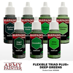 Warpaint Fanatic: Flexible Triad PLUS+ Set- Deep Greens | Gamers Paradise