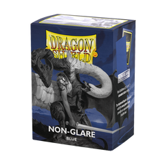 Dragon Shield Non-Glare Matte Blue Sleeves (100-Pack) | Gamers Paradise