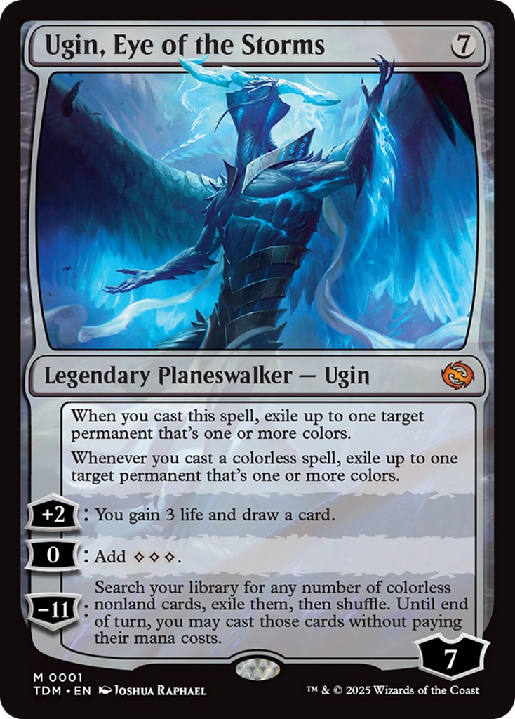 good commander cards mtg Ugin, Eye of the Storms [Tarkir: Dragonstorm] – Gamers Paradise