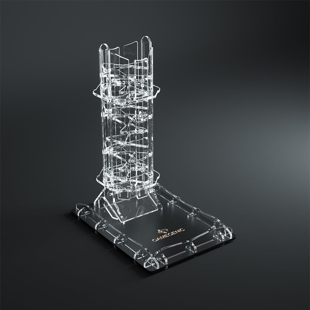 Gamegenic Crystal Twister Premium Dice Tower | Gamers Paradise