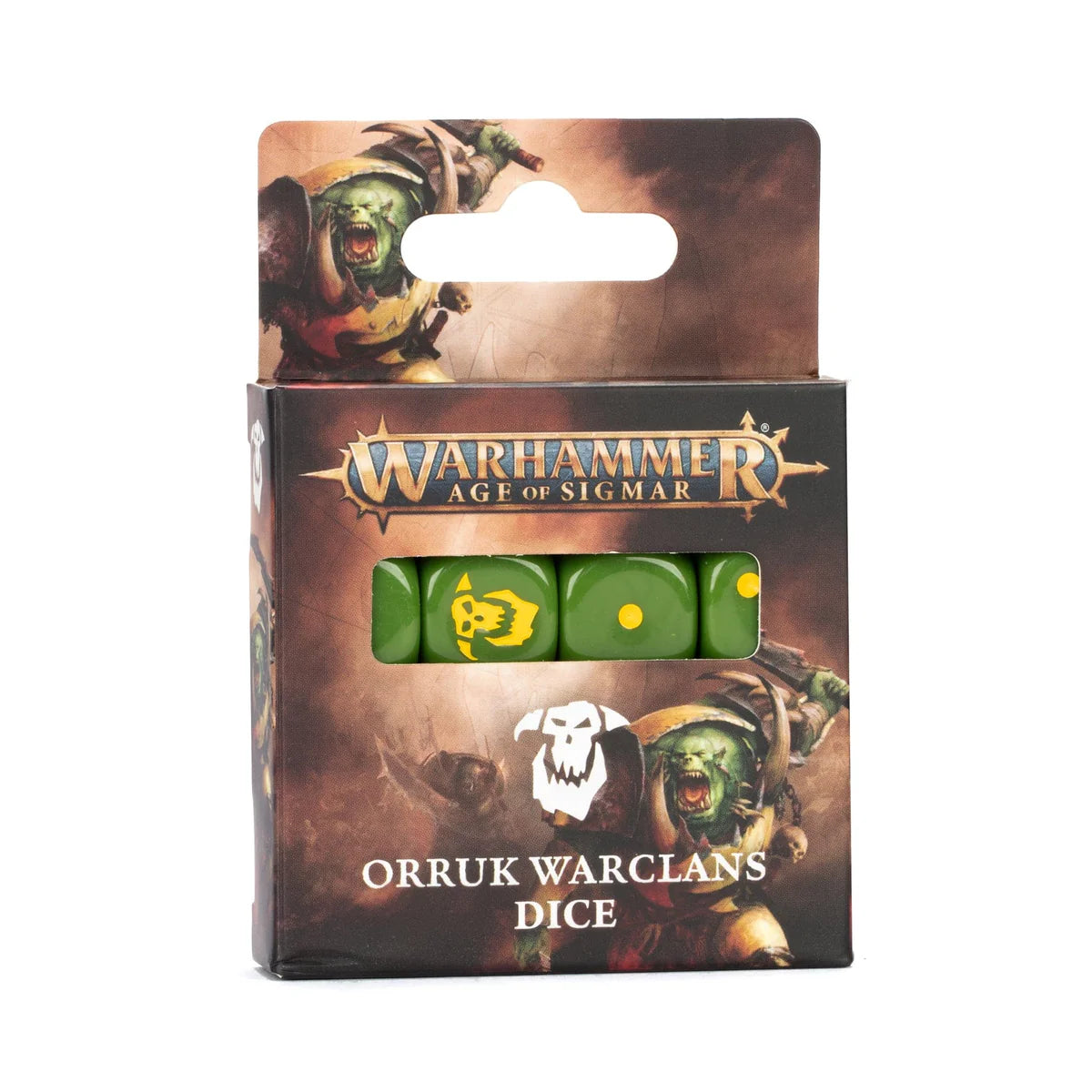 Warhammer Age of Sigmar: Orruk Warclans - Dice Set | Gamers Paradise