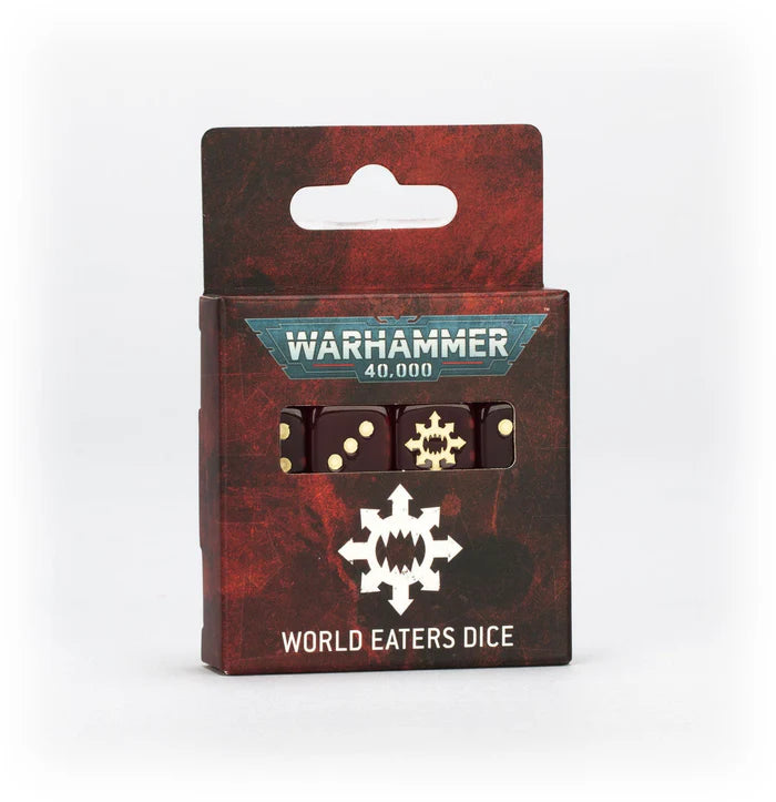Warhammer 40k - World Eaters Dice | Gamers Paradise