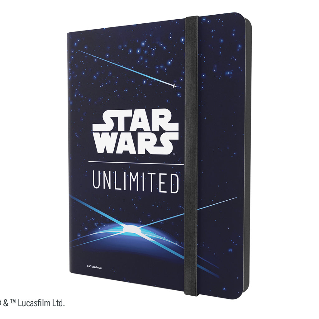 STAR WARS™: UNLIMITED CASUAL ALBUM 18-POCKET - Card Back Blue | Gamers Paradise