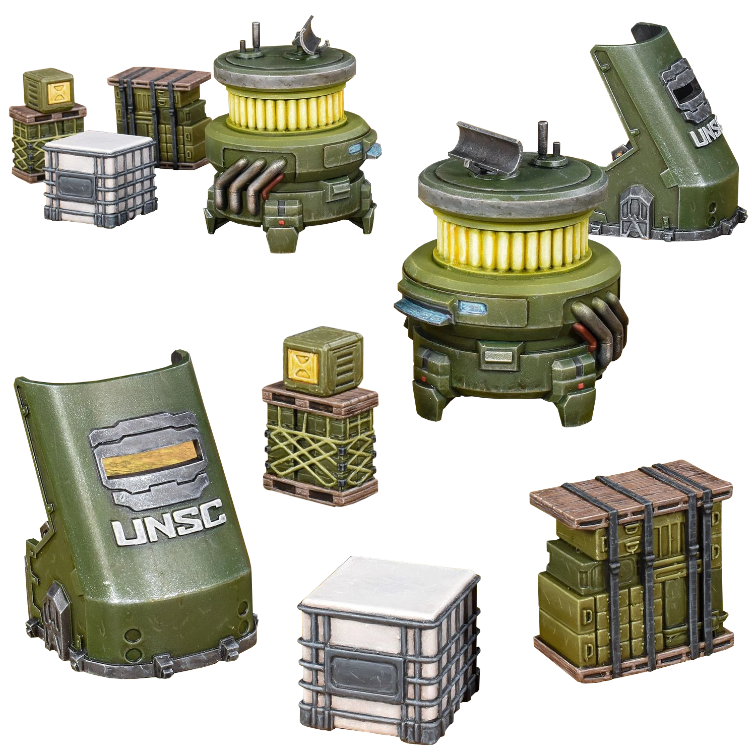 Halo: Flashpoint - UNSC Scenery Set | Gamers Paradise