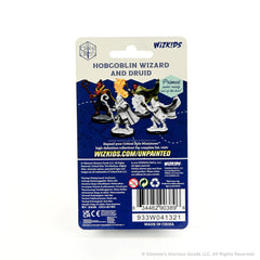 CRITICAL ROLE UNPAINTED MINIATURES: HOBGOBLIN WIZARD AND DRUID MALE | Gamers Paradise