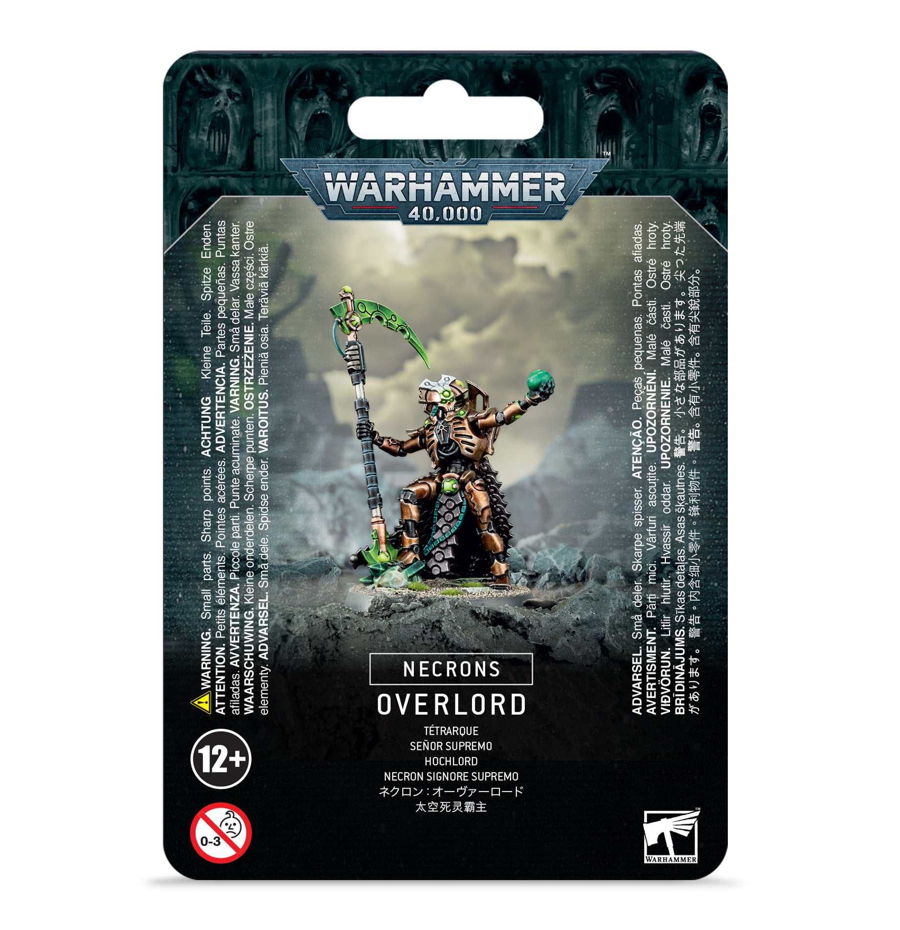 Warhammer 40k - Necrons - Overlord with Scythe | Gamers Paradise