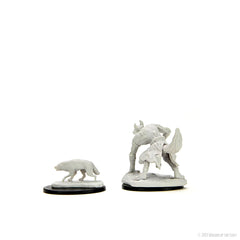 D&D NOLZUR'S MARVELOUS MINIATURES: JACKALWERE & JACKAL | Gamers Paradise
