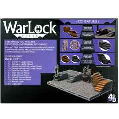 WARLOCK TILES: ACCESSORY - STAIRS & LADDERS | Gamers Paradise