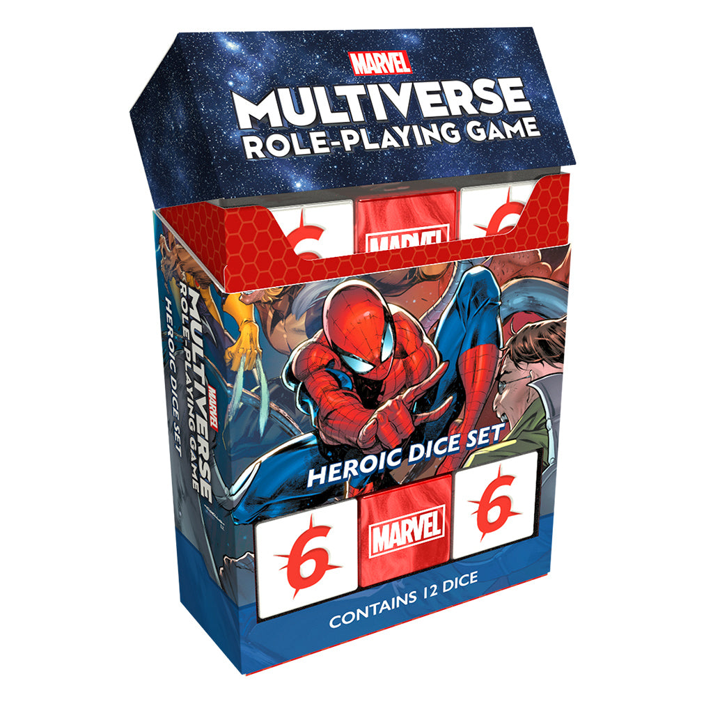 Marvel Multiverse RPG: Heroic Dice Set | Gamers Paradise