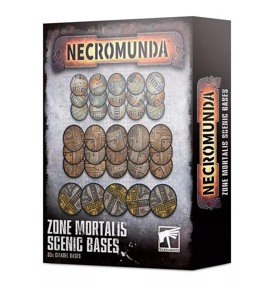 NECROMUNDA Zone Mortalis Scenic Bases | Gamers Paradise