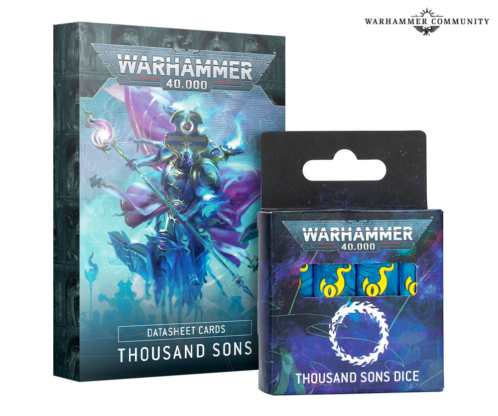 WARHAMMER 40K - DATASHEET CARDS: THOUSAND SONS | Gamers Paradise