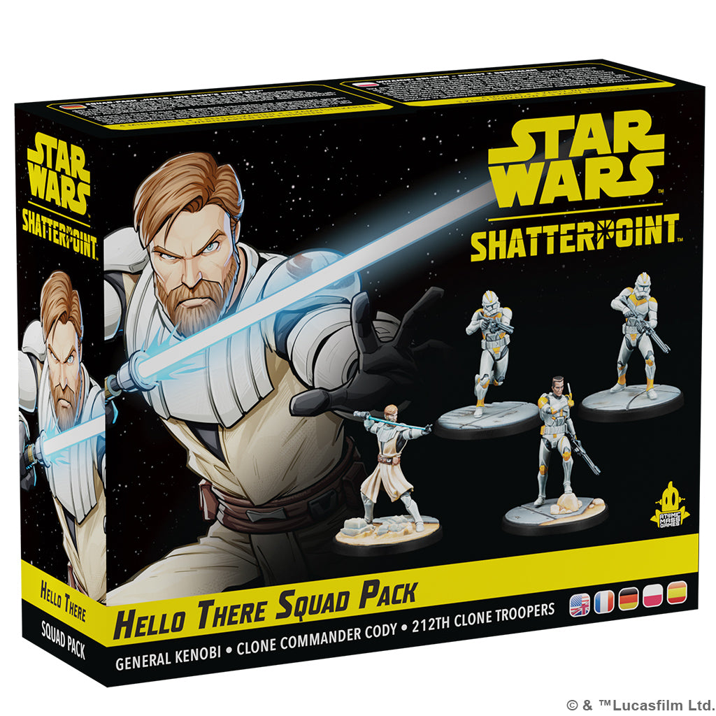 STAR WARS: SHATTERPOINT - HELLO THERE: GENERAL OBI-WAN KENOBI SQUAD PACK | Gamers Paradise