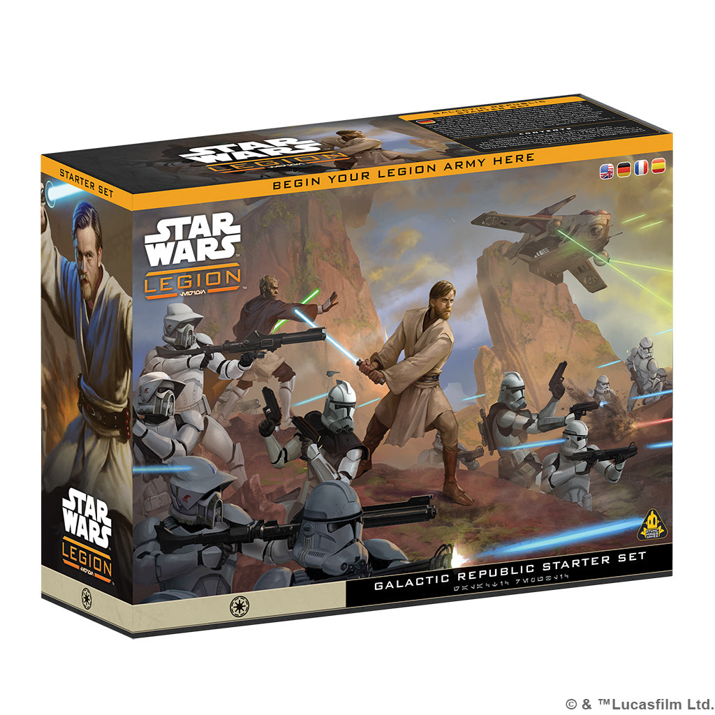 Star Wars: Legion - Galactic Republic Starter Set | Gamers Paradise