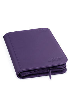 ULTIMATE GUARD: 4 POCKET ZIPFOLIO XENOSKIN PURPLE | Gamers Paradise