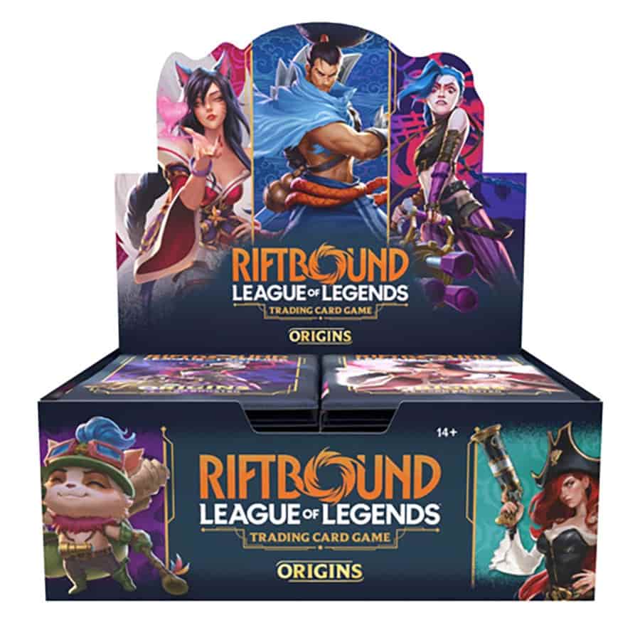 RIFTBOUND: LEAGUE OF LEGENDS TCG: Origins Booster Box (PREORDER) | Gamers Paradise