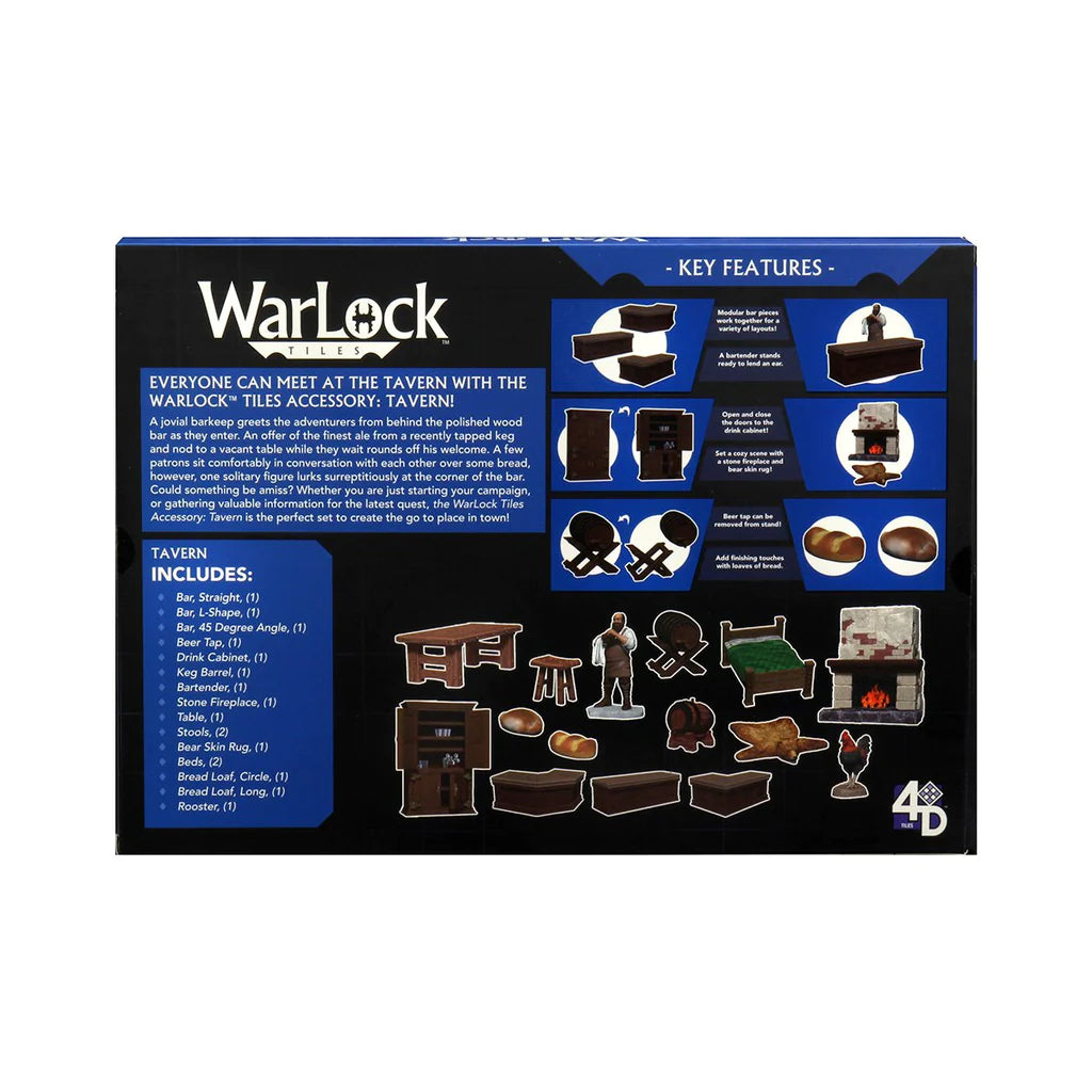 WARLOCK TILES: ACCESSORY - TAVERN | Gamers Paradise