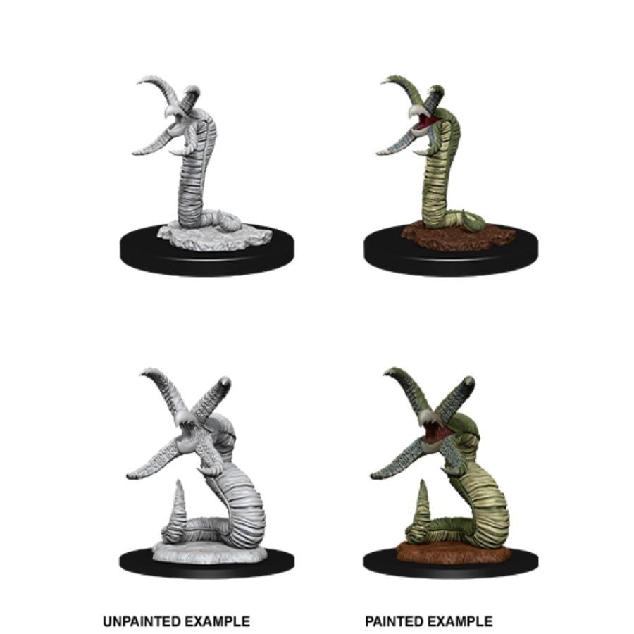 DUNGEONS AND DRAGONS: NOLZUR'S MARVELOUS UNPAINTED MINIATURES: W12 GRICK AND GRICK ALPHA | Gamers Paradise