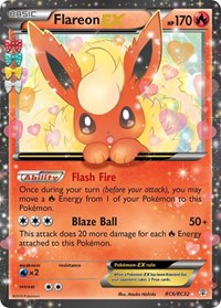 Flareon EX (RC6/RC32) [Generations: Radiant Collection] | Gamers Paradise