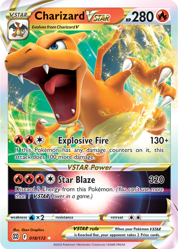 Charizard VSTAR (018/172) [Sword & Shield: Brilliant Stars] – Gamers  Paradise