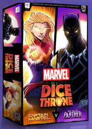 Dice Throne: Marvel 2-Hero Box 1 (Captain Marvel & Black Panther) | Gamers Paradise