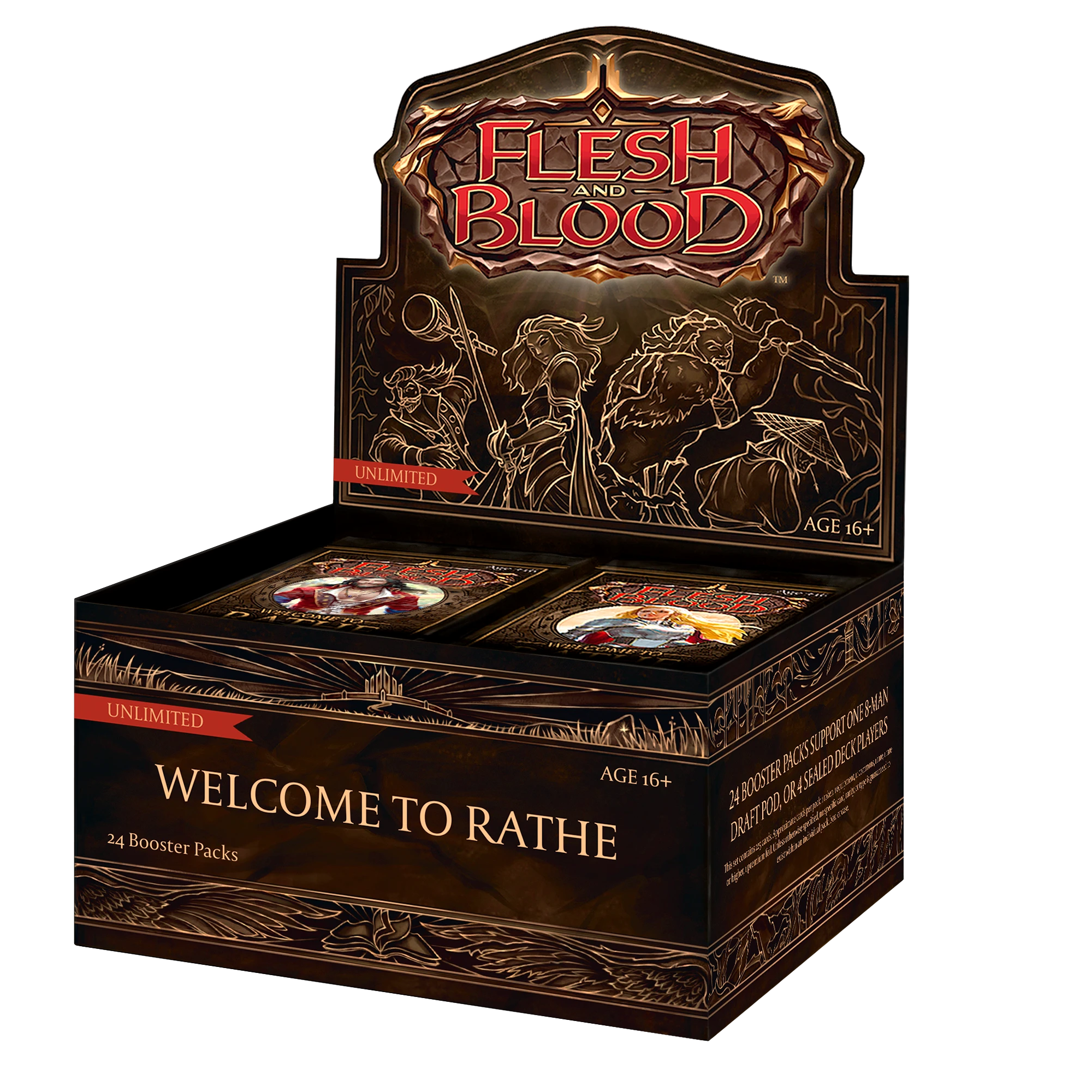 Flesh and Blood: Welcome to Rathe Booster Box (Unlimited) - Duel Kingdom | Gamers Paradise