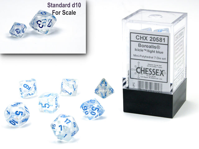 CHESSEX MINI-HEDRAL 7-DIE SETS | Gamers Paradise