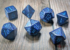 CHESSEX SPECKLED DICE: COBALT SETS | Gamers Paradise