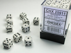 CHESSEX SPECKLED® DICE: ARTIC CAMO SETS | Gamers Paradise